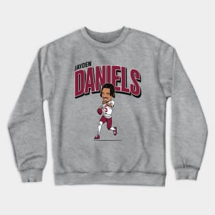 Jayden Daniels Caricature Crewneck Sweatshirt